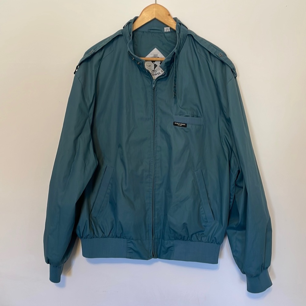 Vintage 80’s World Travel Club Members Jacket - XL